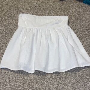Elegant White Women's Tube Top